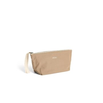 Aiayu Pouch Mini Heavy Poplin Light Earth