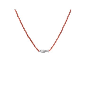 Maanesten Reef Halskæde Sølv