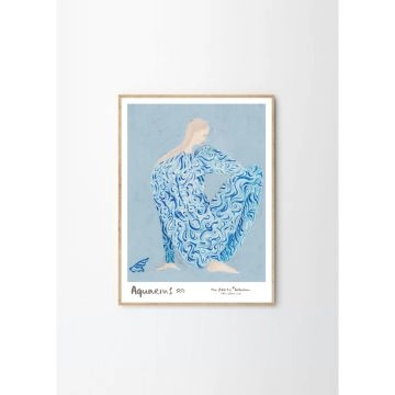 The Poster Club Sofia Lind Aquarius