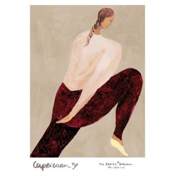 The Poster Club Sofia Lind Capricorn