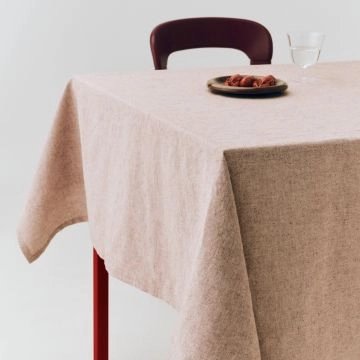 HAY Terrazza Tablecloth Soft Burgundy