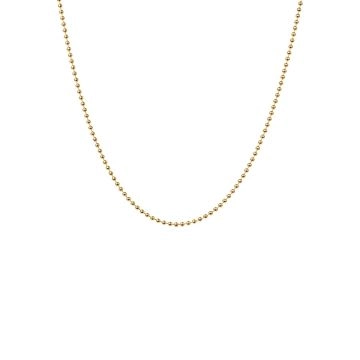 Camille Brinch Textured Dots Halskæde Guld