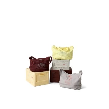 Studio About Tote Bag Grey/Red