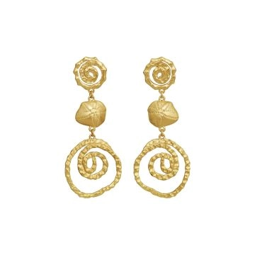 Maanesten Zalina Øreringe Guld