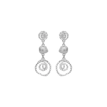 Maanesten Zalina Petite Øreringe Sølv