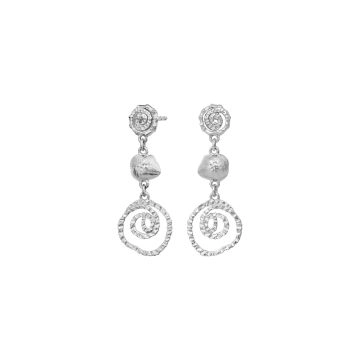 Maanesten Zalina Petite Øreringe Sølv