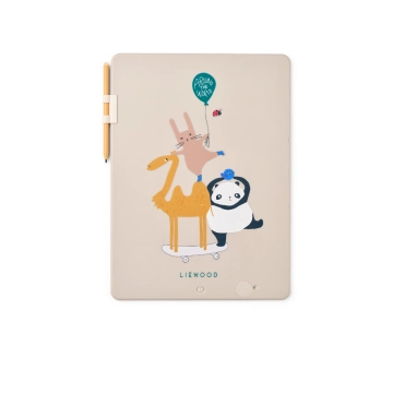 Liewood Liewood Zora LCD-Tegnetavle Around The World Sandy