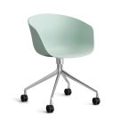 HAY AAC 24 About A Chair Poleret aluminium - Dusty Mint