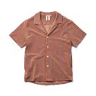 Bongusta Naram Knitted skjorte - camel & ultramarine blue - 1