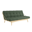 Karup Design Folk Sovesofa Clear Lacquered - 756 Olive Green