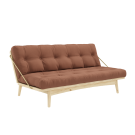 Karup Design Folk Sovesofa Clear Lacquered - 759 Clay Brown