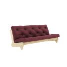 Karup Design Fresh Sovesofa Clear Lacquered - 710 Bordeaux