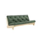 Karup Design Fresh Sovesofa Clear Lacquered - 756 Olive Green