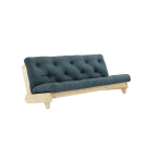 Karup Design Fresh Sovesofa Clear Lacquered - 757 Petrol Blue