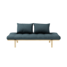Karup Design Pace Daybed Clear Lacquered - 757 Petrol Blue
