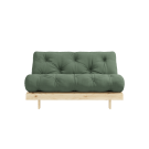 Karup Design Roots 140 Sovesofa Raw - 756 Olive Green