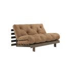 Karup Design Roots 140 Sovesofa Carob Brown lacquered - 755 Mocca