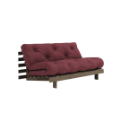 Karup Design Roots 160 Sovesofa Carob Brown lacquered - 710 Bordeaux