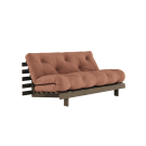 Karup Design Roots 160 Sovesofa Carob Brown lacquered - 759 Clay Brown
