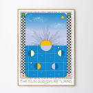 The Poster Club Signe Bagger The Sun Always Returns - 50x70 cm