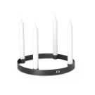 Ferm Living Circle Lysestage Sort - Lille