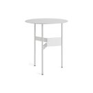 HAY Shim Coffee Table High Silver Grey
