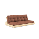 Karup Design Base Sovesofa Clear Lacquered - 759 Clay Brown