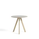 HAY CPH 20 Bord Off-White Ø50 - Off-White - Sæbebehandlet eg