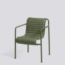HAY Quilted hynde til Palissade dining armchair - Olive