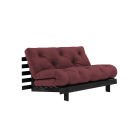 Karup Design Roots 140 Sovesofa Black Night Lacquered - 710 Bordeaux