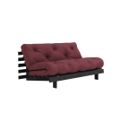 Karup Design Roots 160 Sovesofa Black Night Lacquered - 710 Bordeaux