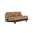 Karup Design Roots 160 Sovesofa Black Night Lacquered - 755 Mocca