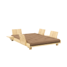 Karup Design Social Sofa Bed Mocca - 4 Ryglæn