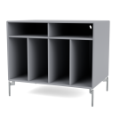 Montana SPIN I Reol Med Ben - 100 Graphic - 99 Matforkromet zink