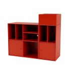 Montana SPIN III Reol Med Ophængsbeslag - 145 Rosehip