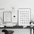 Vissevasse plakat ABC Cream - 50 x 70 cm.