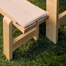 HAY Seat Cushion for Weekday Bench - Dark Blue - L140 x W23 cm