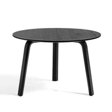 HAY Bella Sofabord Sort Eg Ø60 X H 39 cm