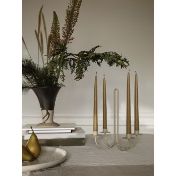 Ferm Living Sway Candelabra Cashmere