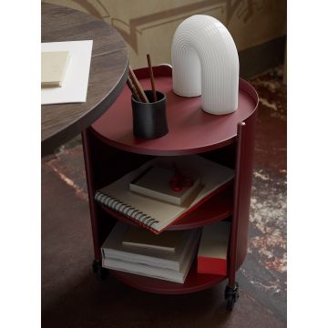 Ferm Living Eve Storage Mahogany Red