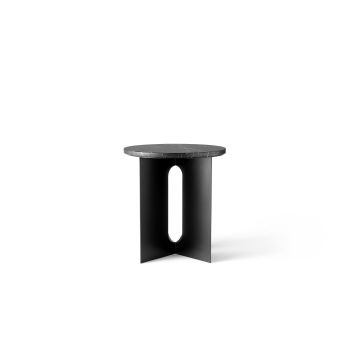 Audo Copenhagen Androgyne Side Table top Nero Marquina Marble