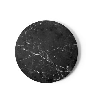 Audo Copenhagen Androgyne Side Table top Nero Marquina Marble