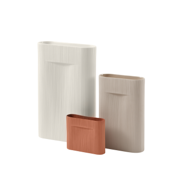 Muuto Ridge Vase Terracotta H16,5 cm