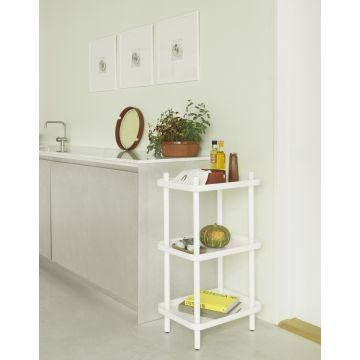 Normann Copenhagen Block Reol Hvid/Hvid