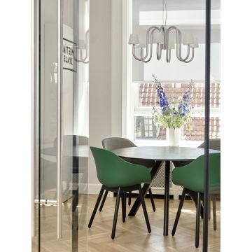 HAY Apollo Chandelier 745-White Opal Glas