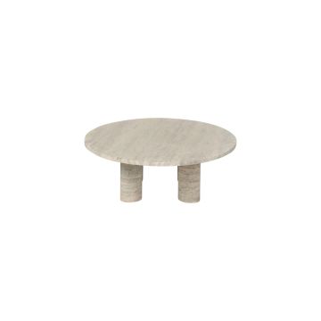 Blomus Volos Sidebord Travertine L round