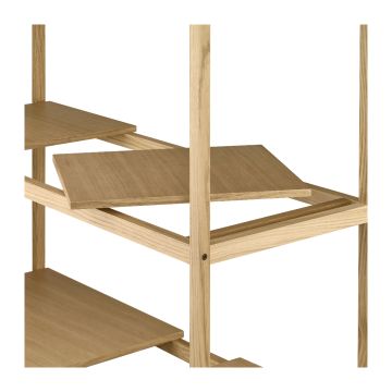Blomus Wooden Shelf Sukoya Natural Lacquered L