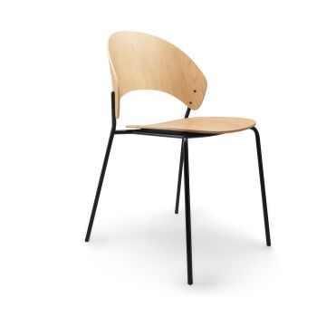 PLEASE WAIT to be SEATED Dosina spisebordsstol - Olieret eg