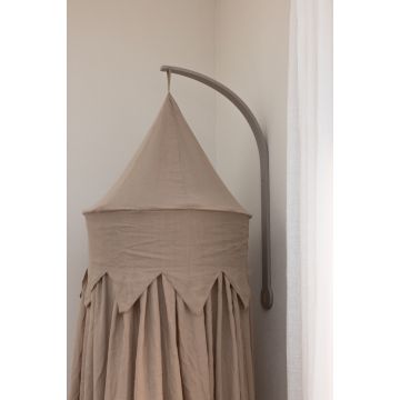 Sebra Vægmonteret Sengehimmel Holder Jetty Biege