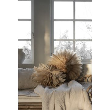 Watt & Veke Lotus 60 beige Papirstjerne